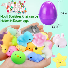CAMIRUS Easter eggs with squeezable toys, great classroom rewards.