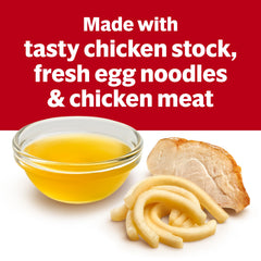 Campbell's soup with spoon and bowl ready for a cozy meal