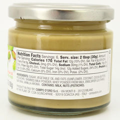 CAMPO D'ORO Pistachio Butter on toast for a creamy breakfast.