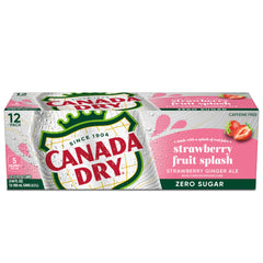 Pouring Canada Dry Fruit Splash into a glass for a refreshing mocktail.