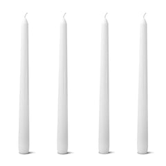 candlesee 10inch taper dripless candle for elegant table settings.