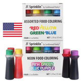 Candlewood Pantry B Sprinklin red color bottle for vibrant baked goods and crafts.