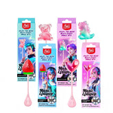Candy Master MeCandy 4D Bear lollipop; playful music enhances fun moments.
