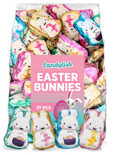Candylish Easter bunny chocolates 27-pack, ideal for filling Easter baskets.