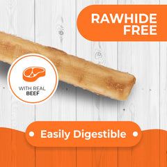 Canine Naturals rawhide-free chew pack offers easy digestion for dogs