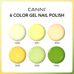 CANNI hema-free sage green bottle displays precise shade for easy color matching