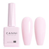 CANNI light pink gel nail polish bottle showing true color for at-home manicures.