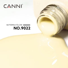 CANNI color swatch reveals creamy pastel shade and smooth texture.