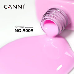 CANNI pink gel nail polish cap detail highlights precise color perception for even coverage