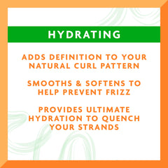 Cantu Avocado Hydrating Curl Activator Cream close-up of shea butter ingredient detail.