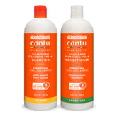 Cantu Shea Butter Shampoo bottle pour for natural hair cleansing