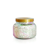 Capri Blue Mercury Iridescent Candle Jar with shimmering finish adds chic focal point to any room.