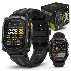 CARBINOX Edge AMOLED dial on bright outdoor light for easy readability.