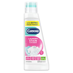 Carbona Laundry Stain Scrubber with Brush-Top for targeted stain lifting on fabrics.