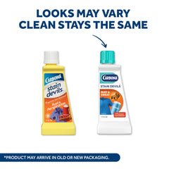 Carbona Stain Devils #9 before-after rust removal demonstrates results