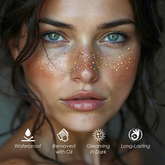 Cardiyar Glitter Freckles waterproof tattoos for all day wear