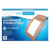 Care Science waterproof strong strips bandage on skin for secure protection