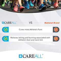 CareAll 6 pack packaging shown for convenient multi-pack.