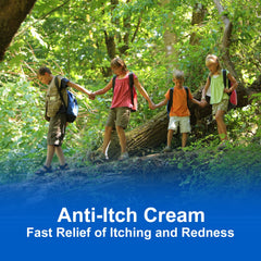 CareAll Hydrocortisone 1% cream applied to skin for itching relief