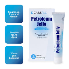 CareAll unscented petrolatum USP product image showing fragrance-free protection.