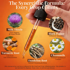 Milk thistle and dandelion blend in CareGem for gentle liver support