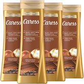 Caress body wash with shea butter and brown sugar for exfoliating glow