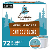 Caribou Blend K-Cup pod for quick, consistent morning coffee.