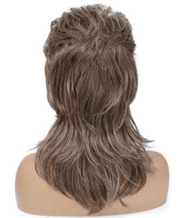 Cariniss synthetic wig layered shag style for versatile casual looks.
