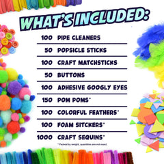 Carl & Kay kids enjoy creative learning with diverse crafting materials.