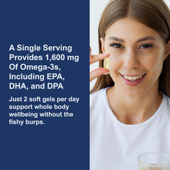IFOS-certified label on Carlson Elite Omega-3 Gems bottle