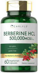 Carlyle Berberine HCl bottle front view for daily wellness
