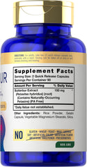 Carlyle Butterbur capsules lined up for easy daily neurological wellness.