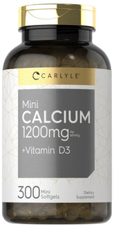 Carlyle Calcium 1200 mg bottle front showing the label for brand recognition.