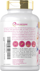Carlyle Collagen Peptides grass-fed sourcing highlights natural protein foundation.