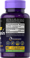 Carlyle Melatonin berry flavored tablets ready to dissolve.