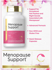Carlyle menopause capsules shown for easy daily use
