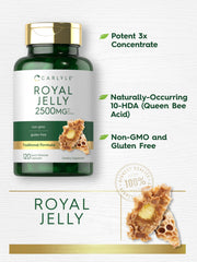 Carlyle packaging shows Non-GMO and Gluten Free formula