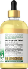 Carlyle Vitamin E Oil bottle and label showing vegan, non-GMO integrity for skin care.