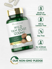 Carlyle Wild Yam Root packaging box—premium, time-tested tradition meets modern science.