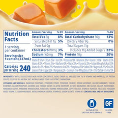 Box displays the 24-pack packaging for easy family nutrition