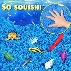 Carolart Ocean Sensory Table with removable legs for portable setup