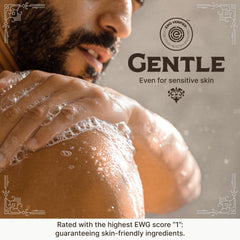 Carolina Castile Tobacco Vanilla ingredients highlight olive oil and coconut oil for balanced care