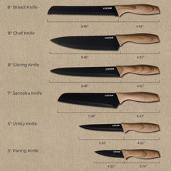 CAROTE stainless steel blades offering durable, rustproof performance.