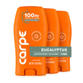 Carpe 3-pack packaging shows value and extended protection.