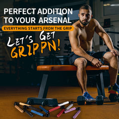 Carvanchy grip strength trainer 200lb in-use demonstration for wrist workouts.