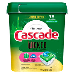 Cascade Wicked Emerald City ActionPac front view for easy loading and quick clean