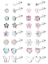 CASSIECA cz ball screw-back earrings for secure daily wear and versatile styling.