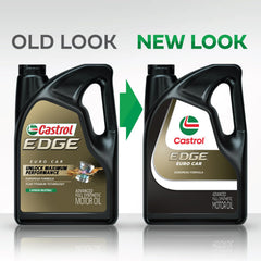 Castrol EDGE Euro 0W-40 in engine bay under heat suggesting robust protection