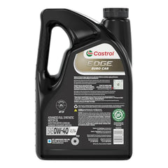 Castrol EDGE Euro 0W-40 pour demonstrates smooth flow for efficient engine operation