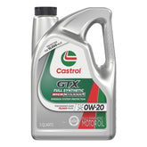 Castrol GTX High Mileage 0W-20 bottle shows long-mileage engine protection